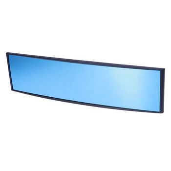 1 Adet Dikiz Aynası Anti-Göz Kamaştırıcı Kavisli İç Büyük 300x75mm Dikiz Aynası Görüntü 2