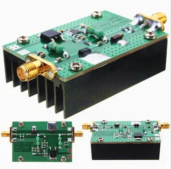 1 MHz-1000 MHZ 3W 35dB Kazanç HF VHF UHF FM Verici RF Geniş Bant güç amplifikatörü Modülü RC Radyo İletim Modelleri Görüntü 2