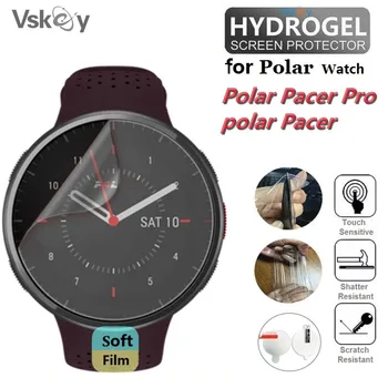 10 ADET TPU Hidrojel Yumuşak Ekran Koruyucu Polar Pacer Pro akıllı saat HD Şeffaf koruyucu film Polar Pacer