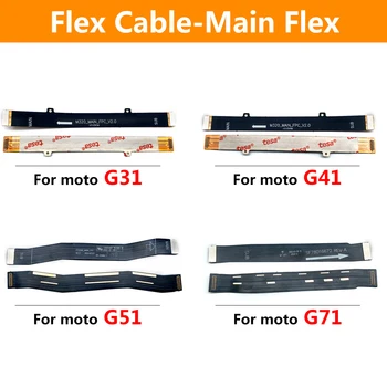 10 Adet Yeni Anakart Anakart Flex Kablo Moto G100 G71 G60 G50 G31 G41 G9 Güç Oyun Artı G 5G Ana Kurulu Flex Kablo Görüntü 2
