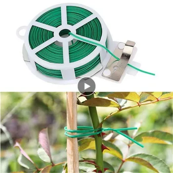 100M 50M Naylon Bahçe kablo bağı S güç kablosu Döngü Bant Çiçek kablo bağı Tel Çok Fonksiyonlu Sapanlar Raptiye Yeniden Kullanılabilir Sihirli Bant