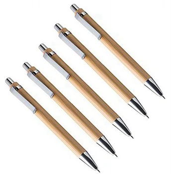 120 Adet / grup Bambu Tükenmez Kalem Stylus İletişim Kalem Ofis ve Okul Malzemeleri Kalemler ve Yazma Malzemeleri Hediyeler Görüntü 2