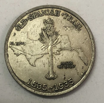1535-1935 Amerika Birleşik Devletleri ½ Dolar Eski İspanyol Yolu