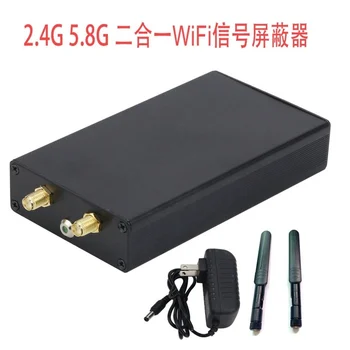 2.4 G 5.8 G WiFi süpürme jammer sinyal Korumalı 2.4 Ghz Bluetooth 5.8 Ghz WİFİ Frekans önlemek RF güç amplifikatörü + Anten