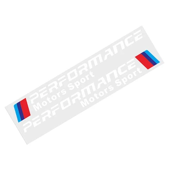 2 adet Performans Motor Sporları Araba Vücut Sticker BMW için M 1 3 4 5 6 7 E Z X M3 M5 M6 E39 E46 E30 E28 E91 E92 Araba Aksesuarları Görüntü 2