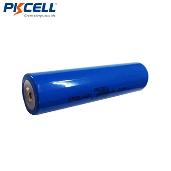 20 adet / grup PKCELL ER261020 16000mAh 3.6 V Lityum Pil Li-SOCl2 yüksek drenajlı batarya için elektrik sayacı bilgisayar desteği güç Görüntü 2