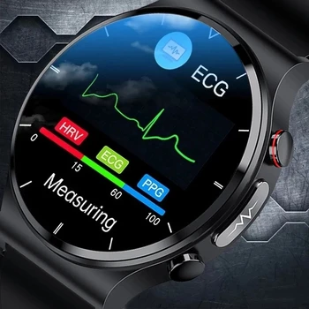 2022 Yeni EKG + PPG Sağlık akıllı saat Erkekler Kalp Hızı Kan Basıncı Spor İzci IP68 Su Geçirmez Smartwatch Adam Android ıos İçin