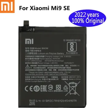 2022 Yıl Xiao mi Orijinal Yedek Pil BM3M 3070mAh Xiaomi Mi 9 SE Mi9 SE Cep Telefonu Pil