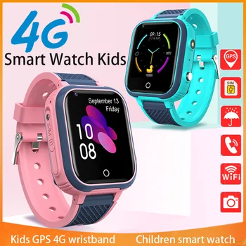 2023 Xiaomi Mijia Çocuklar 4G Akıllı izle GPS WIFI Görüntülü Görüşme SOS kamera monitörü IP67Waterproof Çocuk Bebek Smartwatch Çocuk Saati