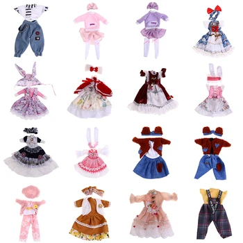 25 Stilleri 30cm Bebek Moda Giyim Seti Kız Bebek Aksesuarları DIY Bjd6 Bebek Prenses Elbise Makyaj Giyim Seti kızlar İçin hediye Görüntü 2