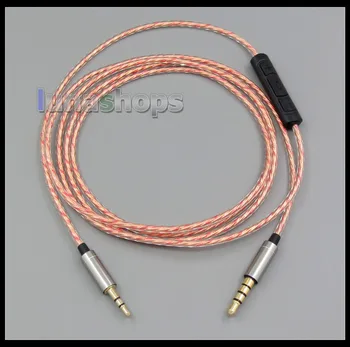 3.5 mm-2.5 mm erkek Kablo + Uzaktan Mikrofon AKG k490 NC K545 kulaklıklar LN005397