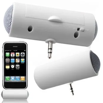 3,5 mm konektörlü akıllı telefonlar ve iPhone iPod MP3 için en yeni stereo hoparlörler MP3 çalar amplifikatör hoparlörler