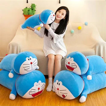 40/60/80cm Dolması kanepe yastığı Anime Bebek Sevimli Karikatür Stand By Me Doraemon peluş oyuncaklar Yumuşak Kediler Hayvan Yastık Çocuk Kız Hediyeler Görüntü 2