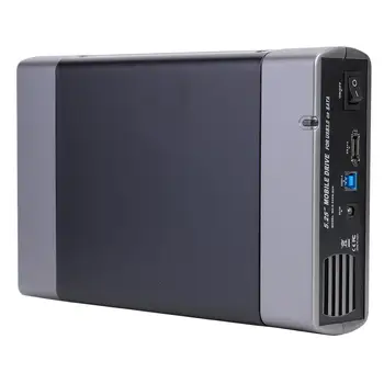 5.25 inç sabit disk kutusu USB3. 0 arayüzü 3.5 inç USB Tip-B SATA Adaptörü Harici HDD muhafaza Desteği 8T