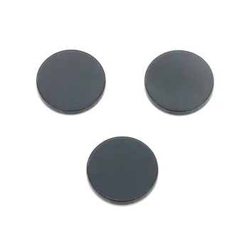 5 adet Doğal Taş Hakiki Siyah Akik Oniks Cabochon Disk Düz Yuvarlak 8 / 12mm Takı Zanaat Aksesuarları Yapmak İçin yüzük Küpe