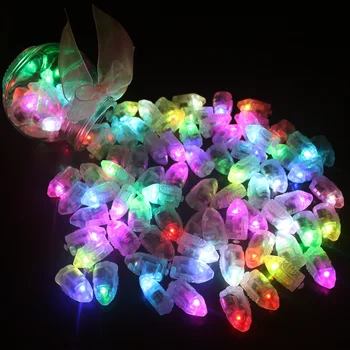 5000 adet / grup LED Flaş Lambaları balon ışıkları Kağıt Fener Düğün Parti Festivali malzemeleri DHL Ücretsiz Kargo