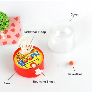6 ADET Eğlenceli Parmaklar Basketbol Çekim Parti Oyunu Oyuncak Doğum Günü Partisi Favor Çocuklar Hediyeler Hediye Konuk Hatıra Çocuk Pinata Dolgu Görüntü 2