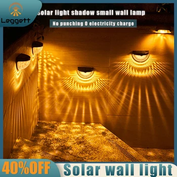 6 LED güneş lambası Dış duvar lambası yaz aylarında Enerji bahçe lambası Su Geçirmez güneş geçirmez güneş lambası Avlu dekoratif lamba