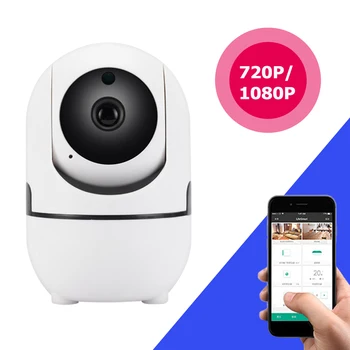 720 P/1080 P Mini bebek izleme monitörü Akıllı Ev ağlama alarmı Mini Gözetim Kamera ile Wifi Güvenlik Video Gözetim IP Kamera