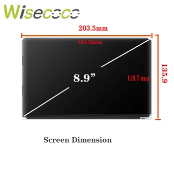 8.9 İnç Ped Tablet lcd Ekran IPS Kapasitif Dokunmatik Panel 1920x1200 Edp 30Pin Denetleyici Kurulu 60hz TFT Ekran 16: 10 Wisecoco Görüntü 2