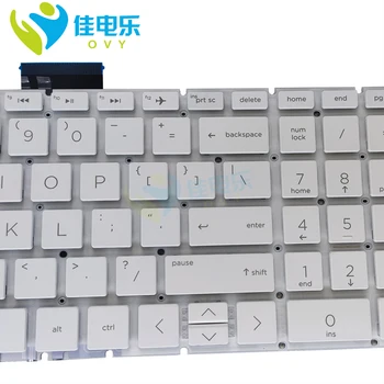 ABD İngilizce arkadan aydınlatmalı Klavye HP ENVY X360 15 BS 15t-bs 15-BP 17 AK AR 17-BS 250 256 G6 dizüstü klavyesi orijinal NSK-XDVSQ Görüntü 2
