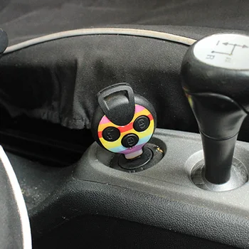 Araba anahtarı Sticker uzaktan kumandalı anahtar Kapak Mercedes Akıllı 451 Fortwo Dekorasyon İç Aksesuarları Styling Modifikasyonu