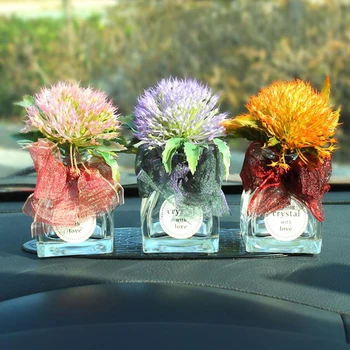 Araba İç Süsler Saksı bitki Çiçek Araba İç Dekorasyon Aksesuar Oturma Odası Yatak Odası Parfüm Aromaterapi Takı Hediye