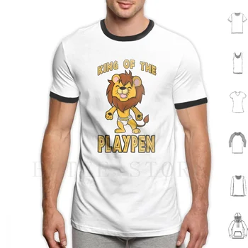 Bebek Aslan Yavrusu Kralı Oyun Parkı Abdl / Kürklü Tasarım T Shirt DIY Büyük Boy %100 % Pamuk Abdl Folsom Folsom Sokak Fuarı Bebek Kürk