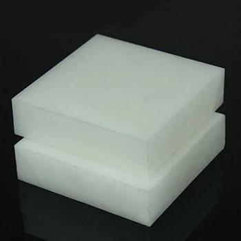 Beyaz POM Sac Levha CNC Model Kurulu DIY Hammadde Kalınlığı 5 6 8 10 Mm Sert Plastik Polioksimetilen Levha Görüntü 2
