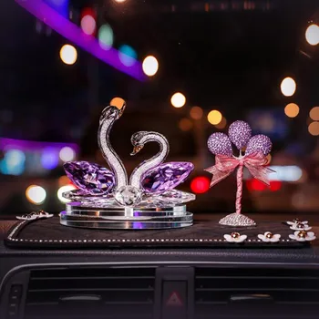 Birthady hediye Kuğu kristal araba parfüm koltuğu 2020 yeni araba iç dekorasyon araba iç malzemeleri
