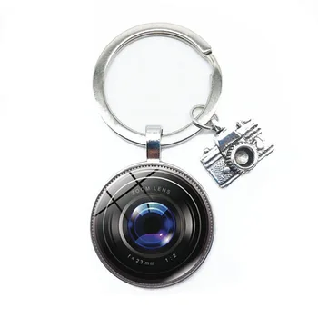 BTWGLPopular Anahtarlık Kamera Kolye SLR Lens İle Fotoğrafçı Meraklısı Kişilik Takı Hediye Arkadaşlar Arasında Görüntü 2
