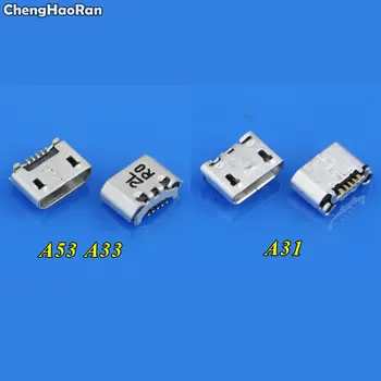 ChengHaoRan mikro USB jack konnektörü USB şarj portu Soket OPPO A53 A33 A31 A31T Kuyruk Fişi