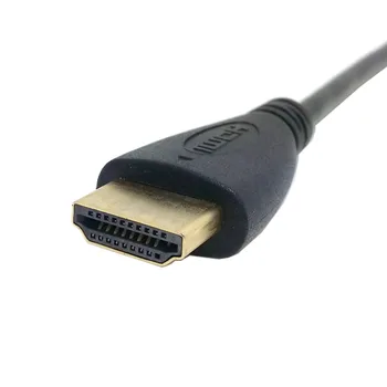 CY CY Mikro HDMI Soket Dişi HDMI Erkek Kablo Adaptörü Tablet ve Cep Telefonu için 20cm Görüntü 2