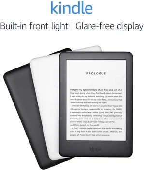 Dahili Ön Işıklı, Wi-Fi 4GB eBook e-mürekkep ekranlı, Tamamen yeni Kindle Black 2019 sürümü yenilenmiş 6 inç e-Kitap Okuyucular