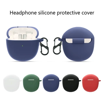 Darbeye dayanıklı Koruyucu Kapak Kabuk anti-kayıp kulaklık kutusu-realme için Tomurcukları Hava 2 TWS Bluetooth uyumlu Kulaklık Görüntü 2