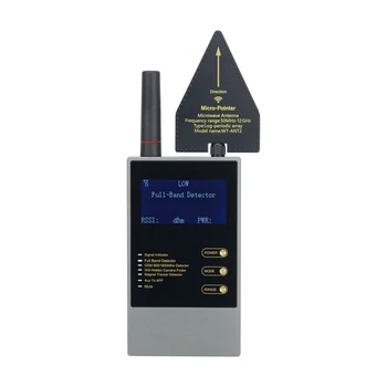 Dedektörü WT10 RF Sinyal Kamera Wifi Kamera GSM Ses Sinyali Tracker Dinleme Bulucu Görüntü 2