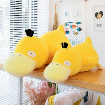 Dev Sarı Ördek peluş oyuncaklar Doldurulmuş Hayvanlar Yumuşak Simüle Yastık Basınç tahliye Bebekler Çocuklar Noel Doğum Günü Hediyeleri Odası Dekor