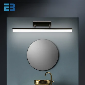 Duvar Lambası Led Banyo aydınlatma armatürleri Aynalar Yatak Odası İçin 40cm 50cm 60cm AC 85-265V Led banyo ışıkları Ayna Duvar Lambası Görüntü 2