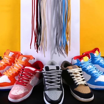 Düz Renk Oval Ayakkabı Bağcıkları 16 Renk Yarım Yuvarlak spor ayakkabı Bağcıkları Spor / koşu ayakkabıları Ayakkabı Dize 140/160/180cm Ayakkabı Bağı