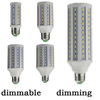 E26 E27 bombillas 12W 15W 25W 30W 40W kısılabilir lampadas led mum aydınlatma desteği Dimmer ampuller lamba LED karartma ışık 2 adet / grup