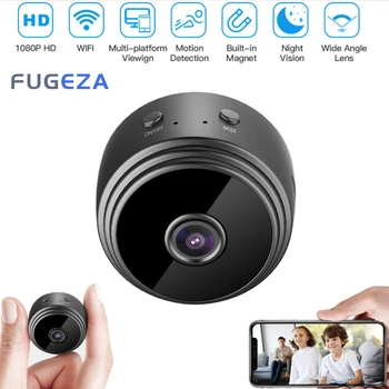 FUGEZA 1080 P Mini Kamera A9 Wifi Kamera Kablosuz Gözetim Kamera uzaktan kontrol monitörü Kablosuz Mini Kameralar Video Gözetim