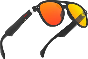 G09 akıllı ses gözlük müzik gözlük Anti-mavi ışık açık kulak hoparlör ses kontrolü erkek kadın moda Bluetooth 5.0 gözlük