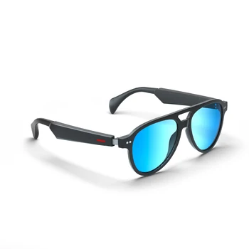 G09 akıllı ses gözlük müzik gözlük Anti-mavi ışık açık kulak hoparlör ses kontrolü erkek kadın moda Bluetooth 5.0 gözlük Görüntü 2