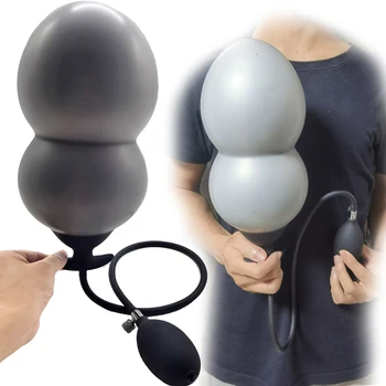 Genişleme Çapı 13cm Şişme Süper Anal Plug Şişme Büyük Popo Fiş Vajina Anüs Genişleme prostat masajı Göt Dilatör