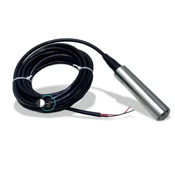 Giriş Sıvı seviyesi verici sıvı seviye sensörü kontrolörü hidrostatik sıvı seviye göstergesi su seviyesi sensörü 4-20MA 0-5V Görüntü 2