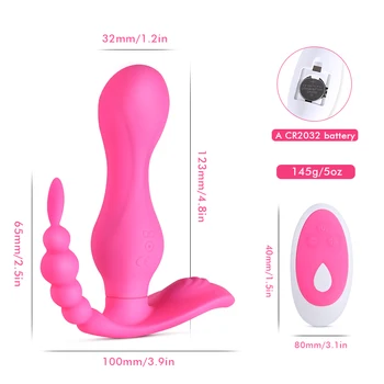Giyilebilir Yapay Penis Vibratör Görünmez Titreşimli Külot Masturbator Strapon Dildos Klitoral Stimülatörü Külot Vibratör Kadın Seks Oyuncakları Görüntü 2
