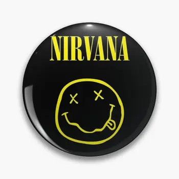 Gülümseme Grunge Legend Özelleştirilebilir Yumuşak Düğme Pin Metal Karikatür Yaka Sevgilisi Komik Rozet Dekor Broş Şapka Yaratıcı Takı