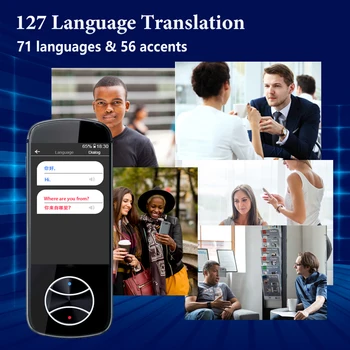 HGDO V10 Dil Çevirmen Cihazı Sesli Çevirmen Resim Görüntü Çeviri 127 Dil Görüntü 2