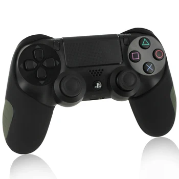 Hızlı Teslimat silikon kapaklı kılıf Sony PlayStation 4 İçin PS4 Pro Slim Denetleyici ve Gamepad Kapaklar Aksesuar En İyi Hediye Görüntü 2