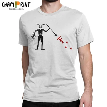 Ileri Gözlemler Grubu erkek t-shirtü Ölüm İskelet Şeytan Vintage %100 % Pamuk Tees Yuvarlak Yaka Kısa Kollu T Shirt